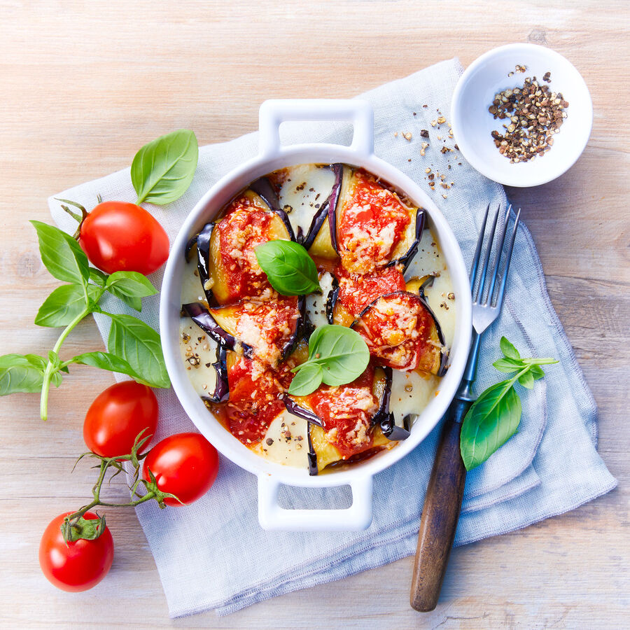  Auberginen-Rllchen Involtini di melanzane alla siciliana 