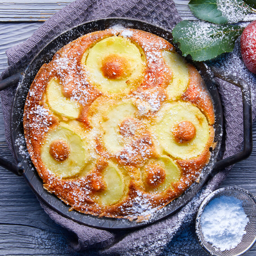   Calvados Apfel Pfannkuchen