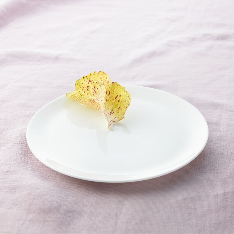 Dessertteller: Zeitlos schnes Fine Bone China Geschirr in strahlendem Wei Bild 2