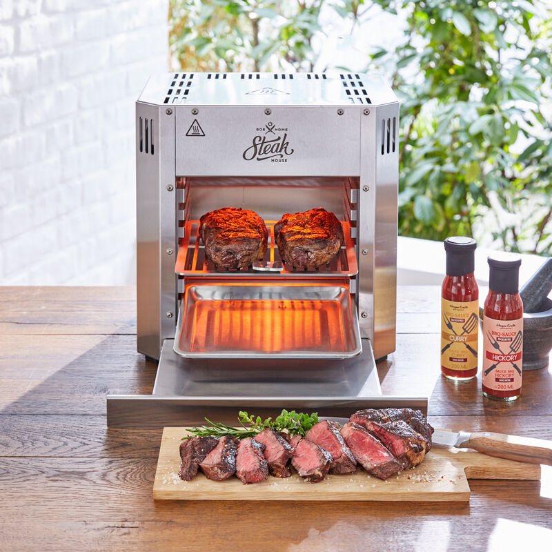 Elektro-Beefsteak-Grill : Die besten Steaks gelingen bei 800°C Bild 2