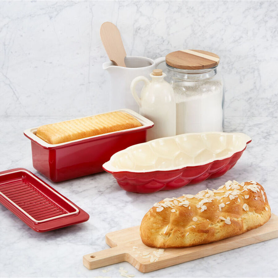 Feinporiges Kastenweibrot gelingt in dieser Keramik-Backform Bild 4