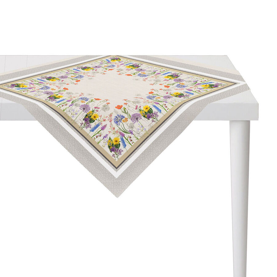 Einladende Tischdecke mit Wildblumen-Bordre Bild 4