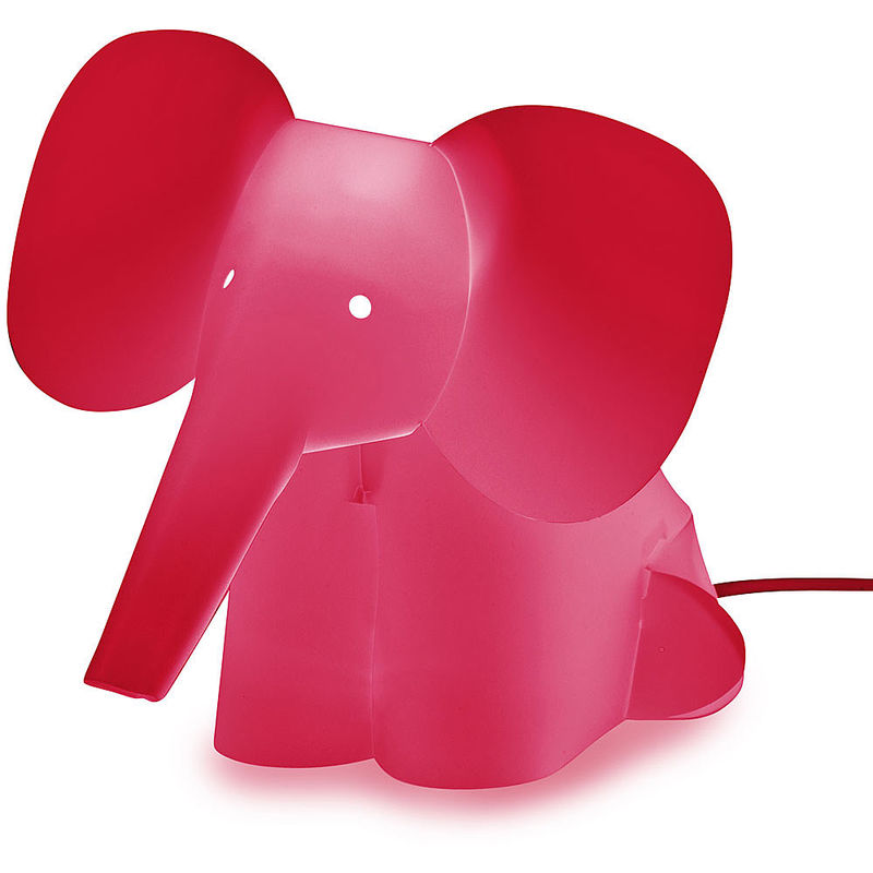Tischleuchte Elefant: Niedliche Tischleuchte wechselt ihre Farbe auf Handklatsch Bild 2