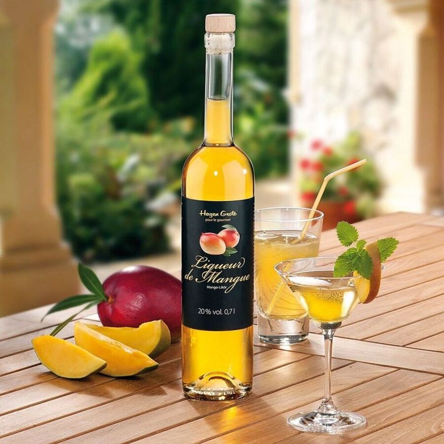 Exotisch-fruchtiger Mango-Likör nach französischem Rezept - Hagen Grote ...