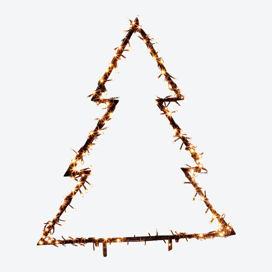 LED-Tannenbaum: Festlicher Glanz für Garten und Terrasse, Gartenstecker 