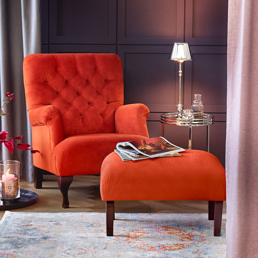 Eleganter Lieblingssessel in zeitloser Chesterfield-Optik Bild 2
