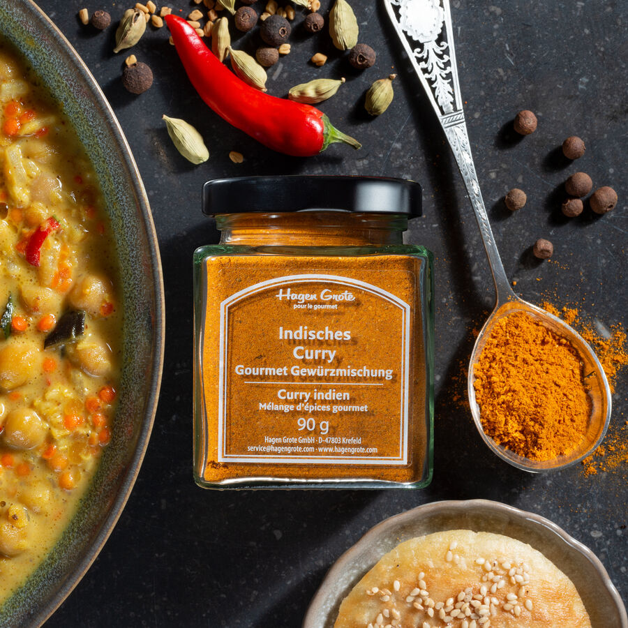 Gourmet Gewrzmischung Indisch Curry aus Krutern und Gewrzen weltbester Anbaugebiete Bild 2