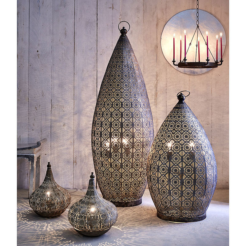 Orientalische Bodenlampe groß: Handgefertigte Lampen vermitteln den Zauber aus Tausendundeiner Nacht Bild 2