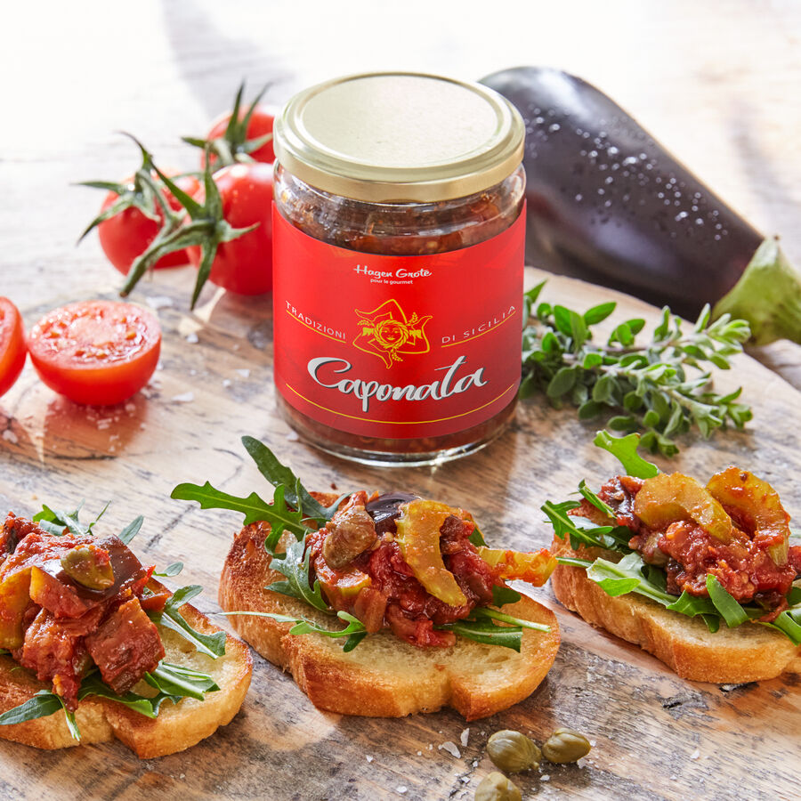 Caponata: Traditionelles sizilianisches Auberginengericht Bild 2