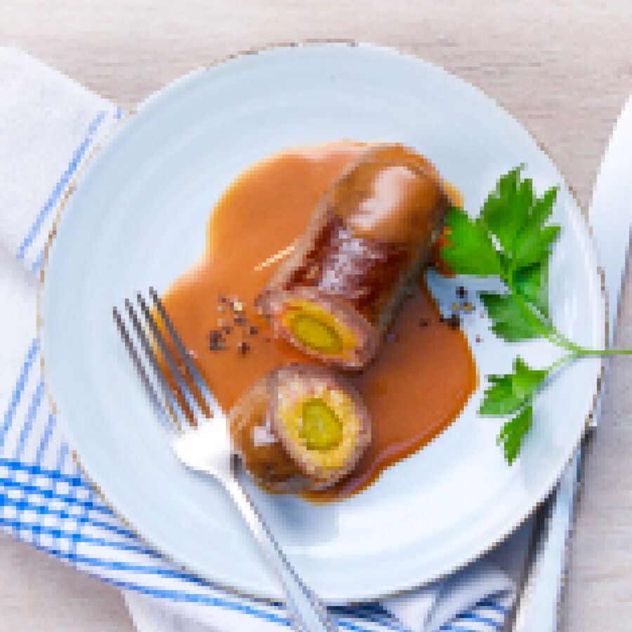 Klassische feine deutsche Kche: Rinderrouladen minutenschnell zubereiten, Fertiggericht, schnell & einfach zubereitet, im Glas Bild 2