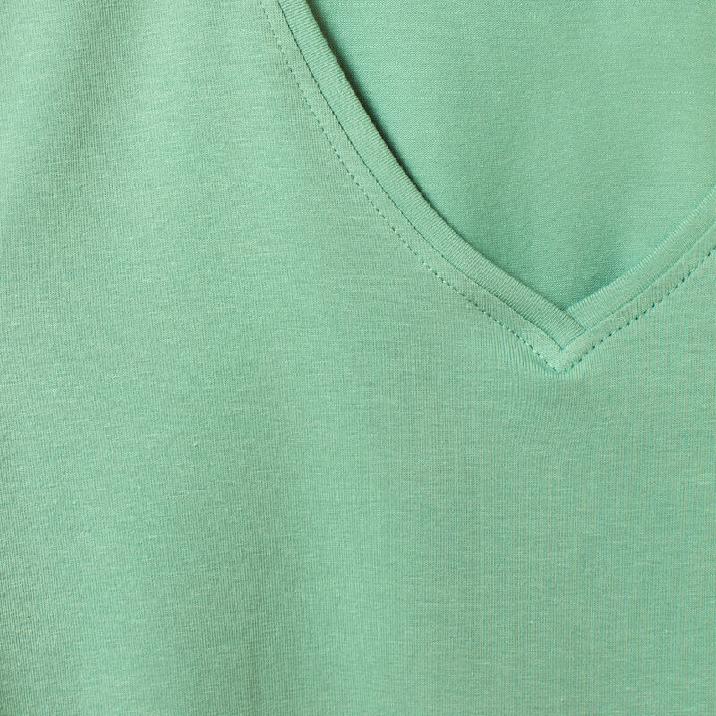 Hautfreundlich leichtes Pyjama-Shirt mintfarben Bild 3