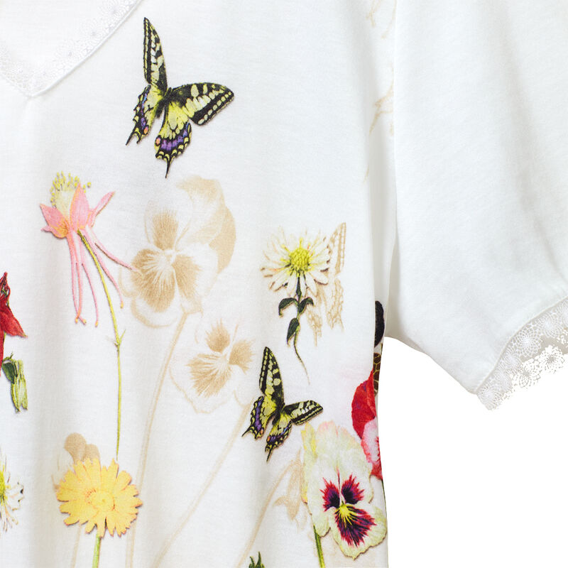 Romantik-Pyjama mit zarten Spitzen-Details Bild 4