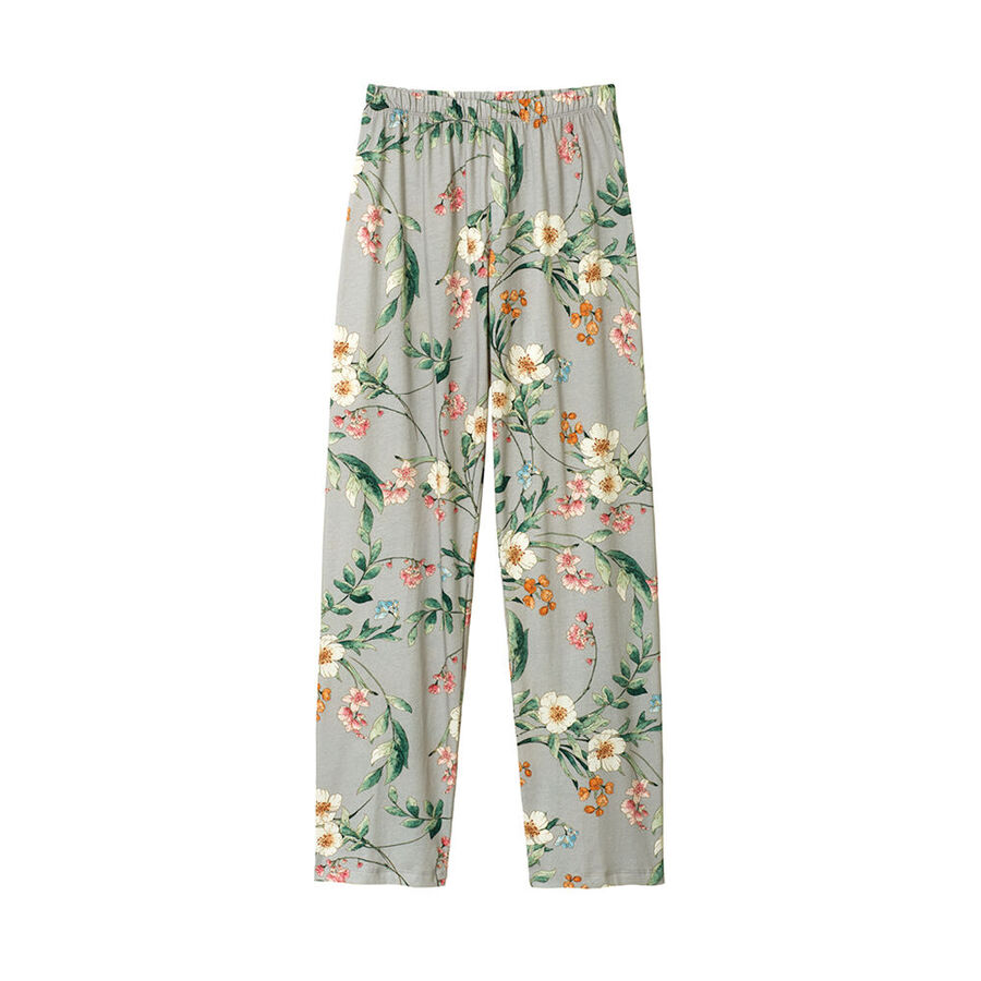 Femininer Pyjama aus flieendem Baumwoll-Modal-Mix Bild 3