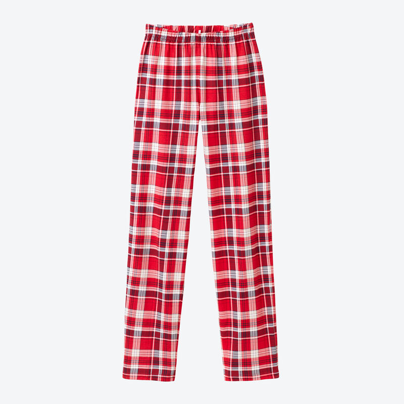 Weicher Baumwoll-Pyjama mit klassischem Karomuster, Nachtwäsche, Nachthemd, Schlafbekleidung, Loungewear, Schlafanzug Bild 3
