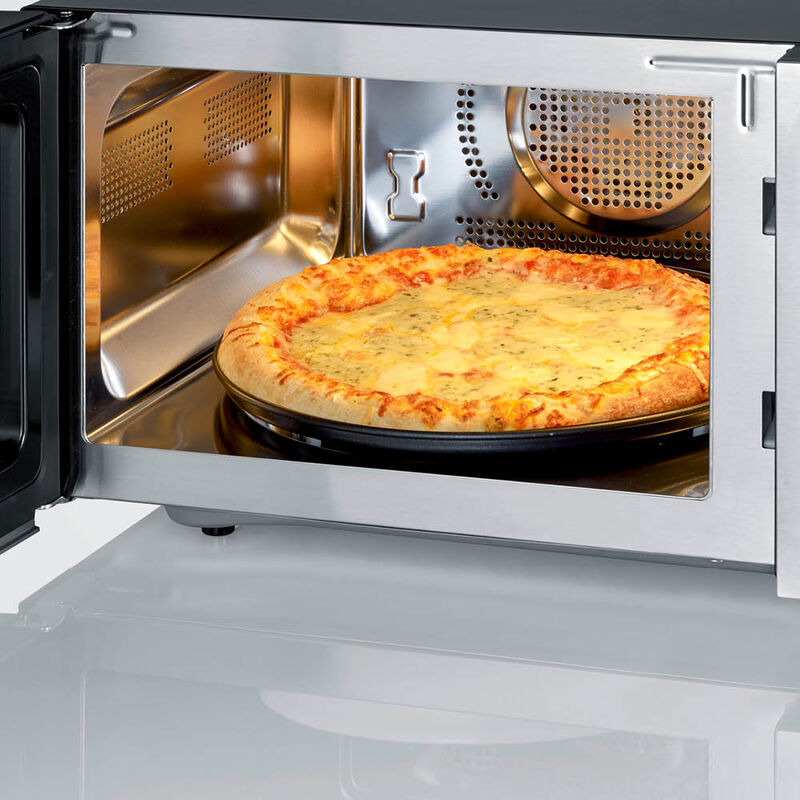 4 in 1: Minibackofen mit Pizza-Express-Funktion, Doppelgrill und Mikrowelle Bild 4