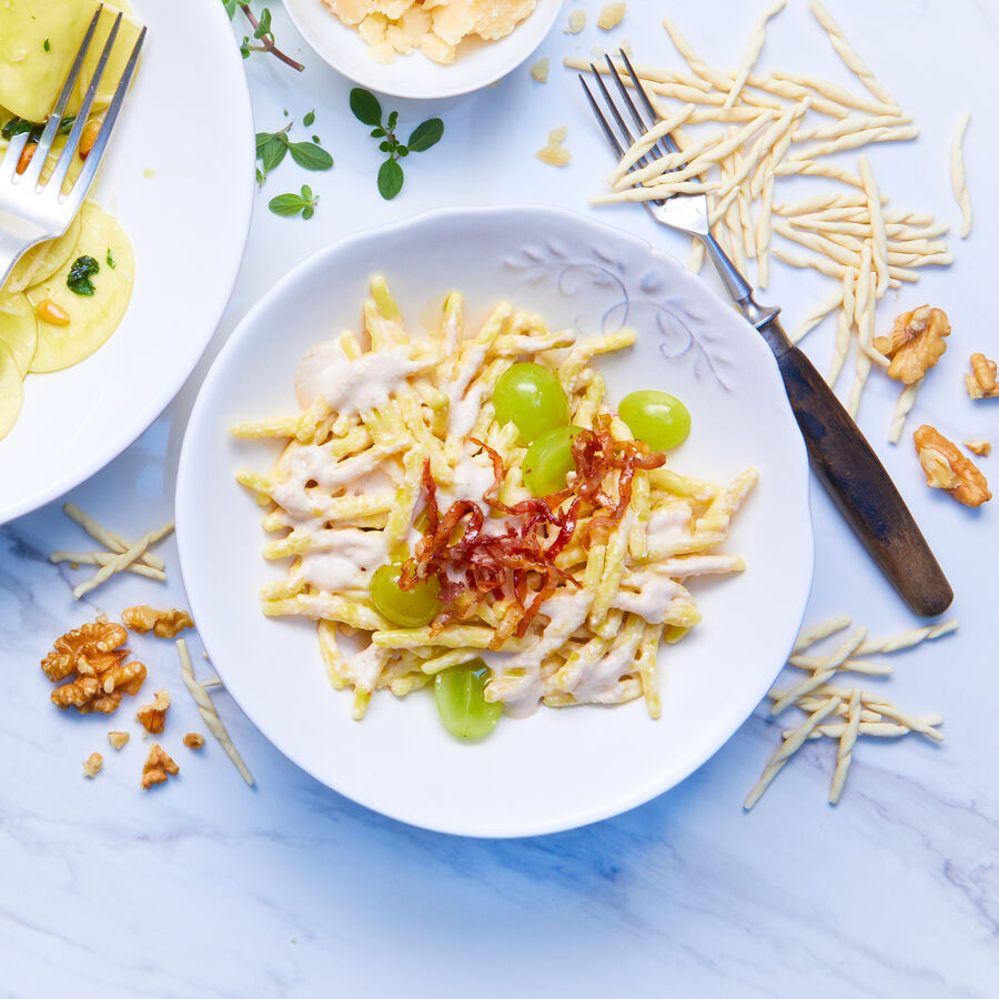 Klassische ligurische Pasta: Trofie, Nudeln, italienische Pasta Bild 2