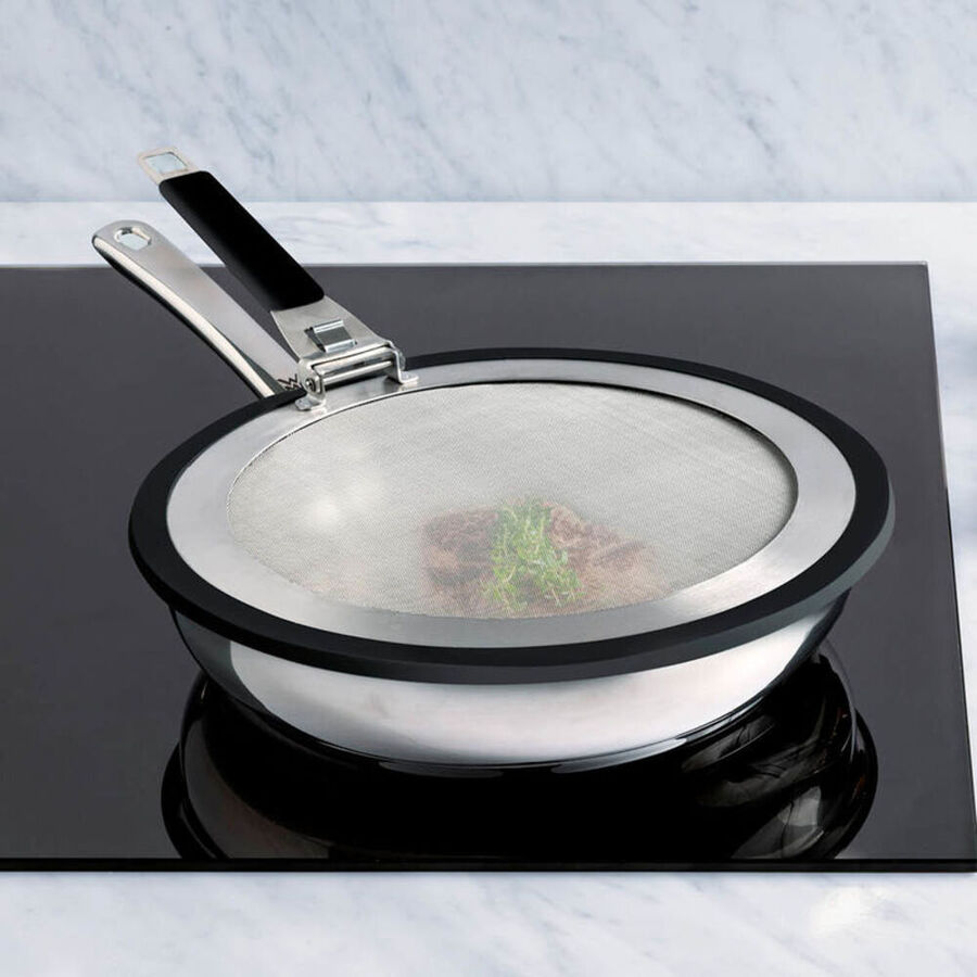 pfannen spritzschutz edelstahl