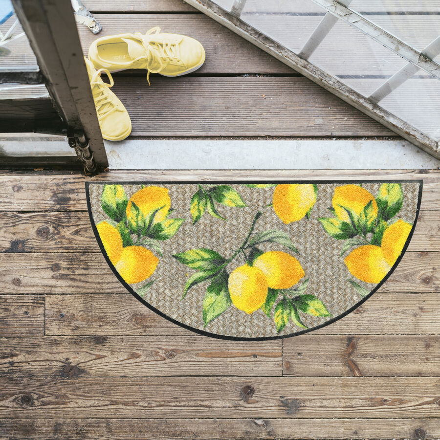Sauberlaufmatte mit mediterranen Zitronen Bild 5