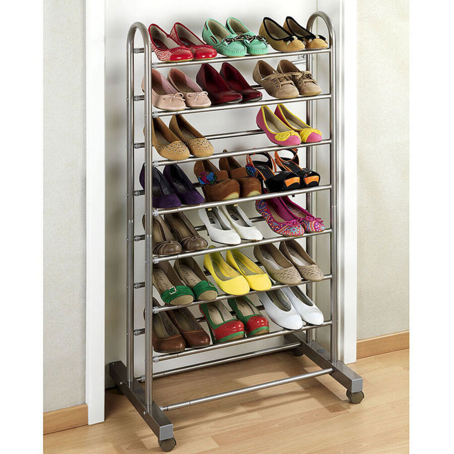 Teleskop-Schuhregal bietet flexibel Platz für alle Ihre ...