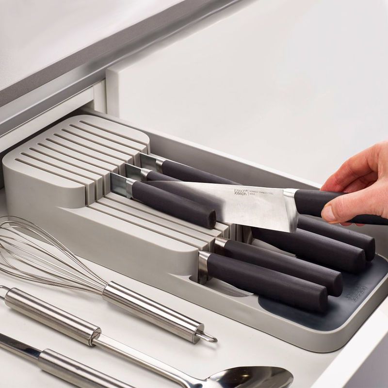 Schubladen-Messerblock: Wertvolle Messer und Besteck gut geschützt und wohlgeordnet aufbewahren Bild 3