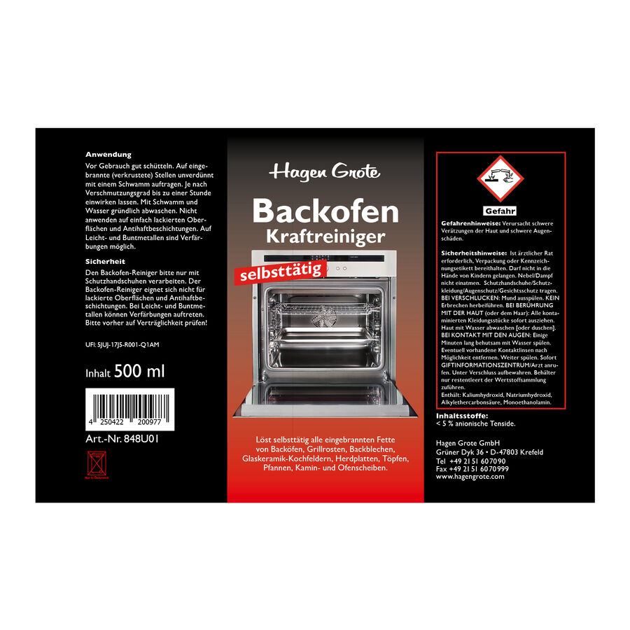 Automatik Backofen-Kraftreiniger: Ihr Backofen reinigt sich selbst Bild 3