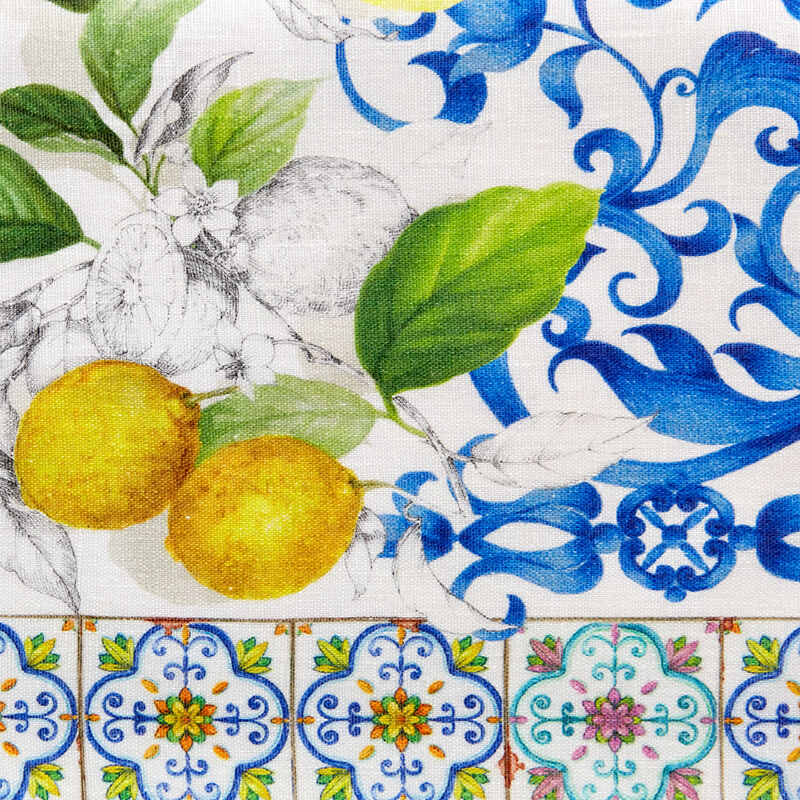 Tischläufer: Mediterrane Leinen-Tischwäsche aus toskanischer Traditionsweberei Bild 2