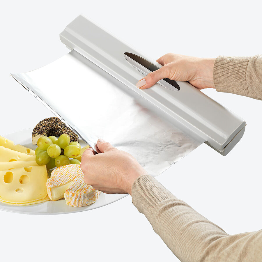 Folienschneider Alu Und Frischhaltefolie Mit Einem Klick Sauber Abschneiden Hagen Grote Osterreich Shop