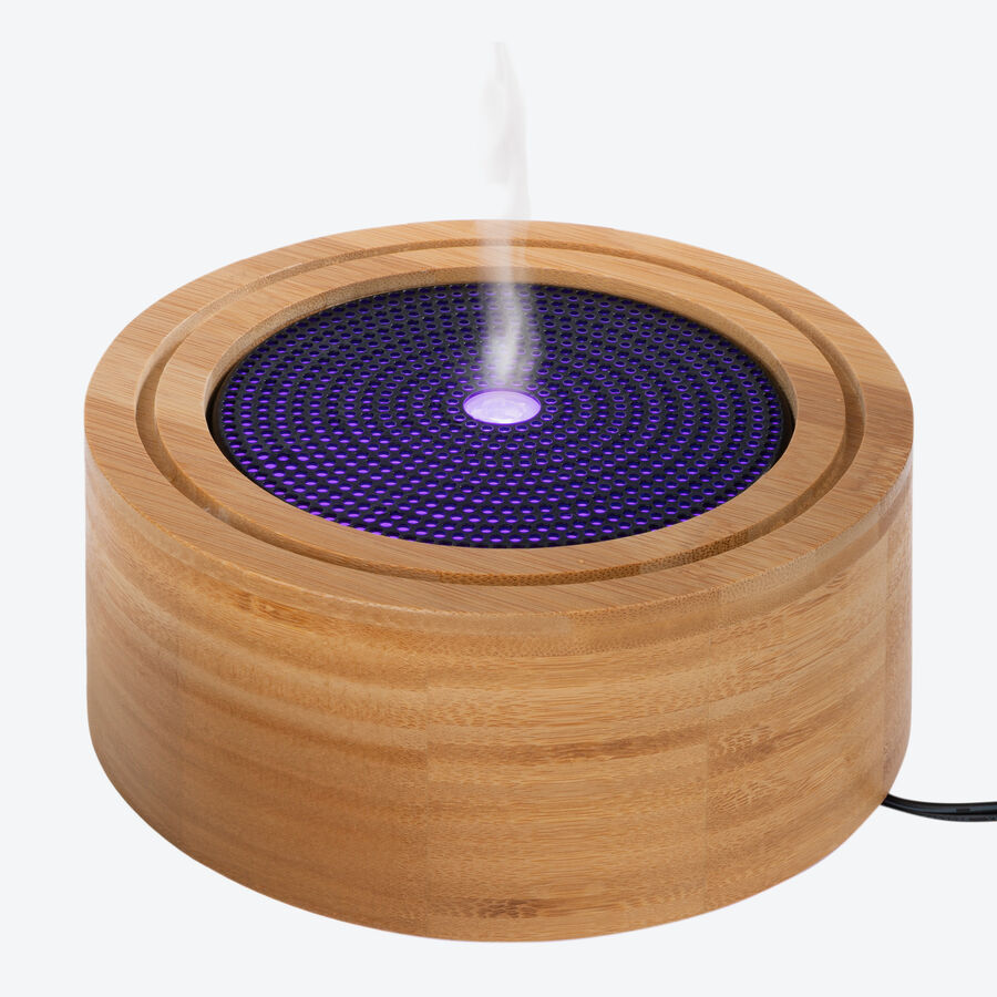 Aroma Bambus Diffuser verbreitet wohltuende Dfte, Aromatherapie Diffuser, Duftle, Luftbefeuchter