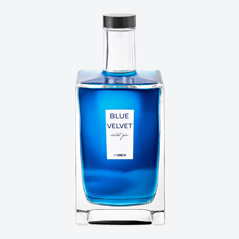 Blue Velvet Gin verändert seine Farbe!