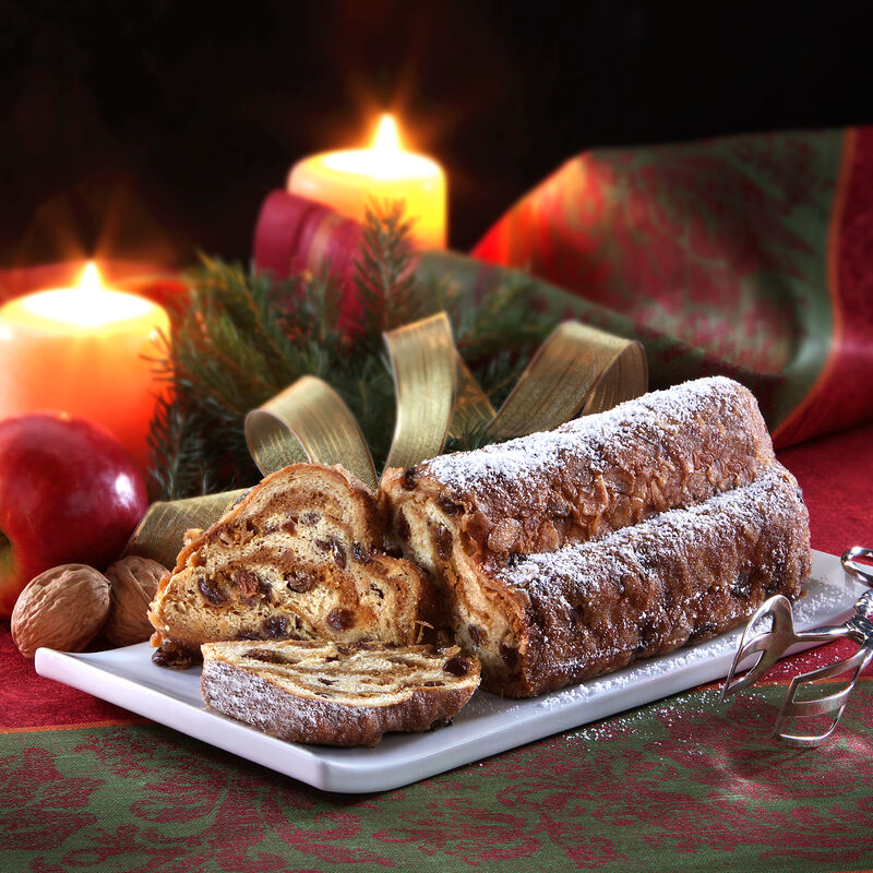 Bratapfel-Stollen - weihnachtlich fruchtige Offenbarung für Gourmets