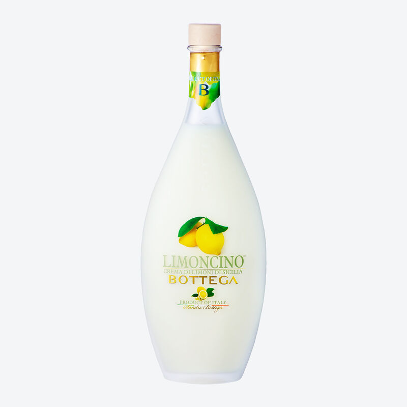 Crema di Limoncino: Vollmundig-cremiger Zitronenlikör, frisch, Zitronen, Cream Likör