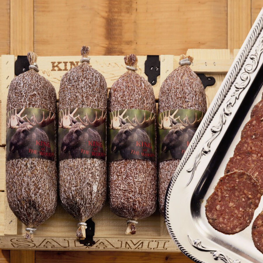 Elch-Salami, eine seltene Delikatesse aus dem hohen Norden