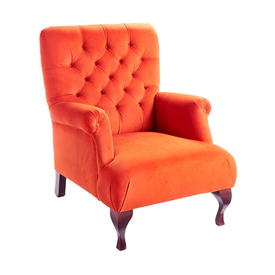 Eleganter Lieblingssessel in zeitloser Chesterfield-Optik
