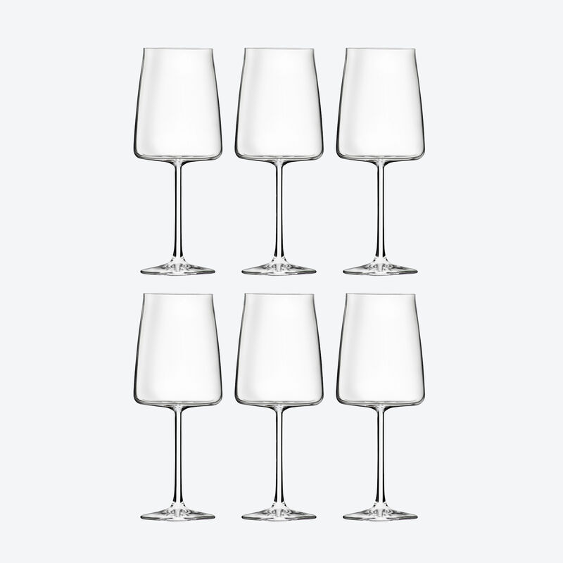 Erstklassige Kristall-Weingläser (650 ml): Design in reinster Form