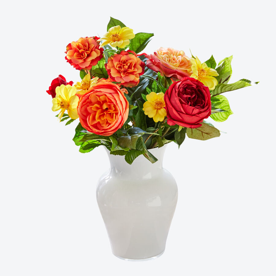 Exklusiv gefertigter Strauß mit gefüllten Rosen - Julia Grote ...