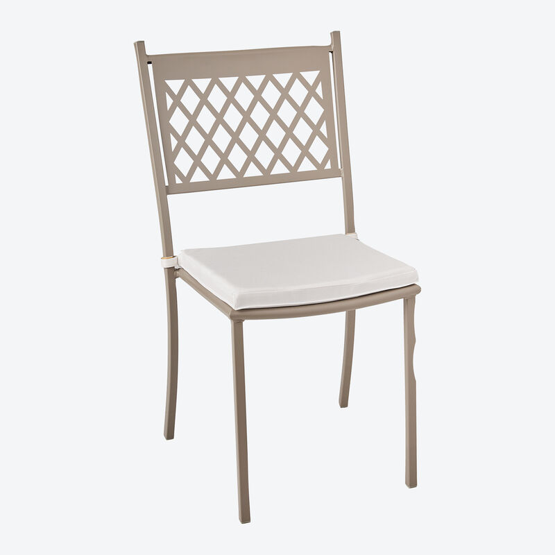 Hochwertiges Sitzkissen für platzsparenden Gartenstuhl und -sessel
