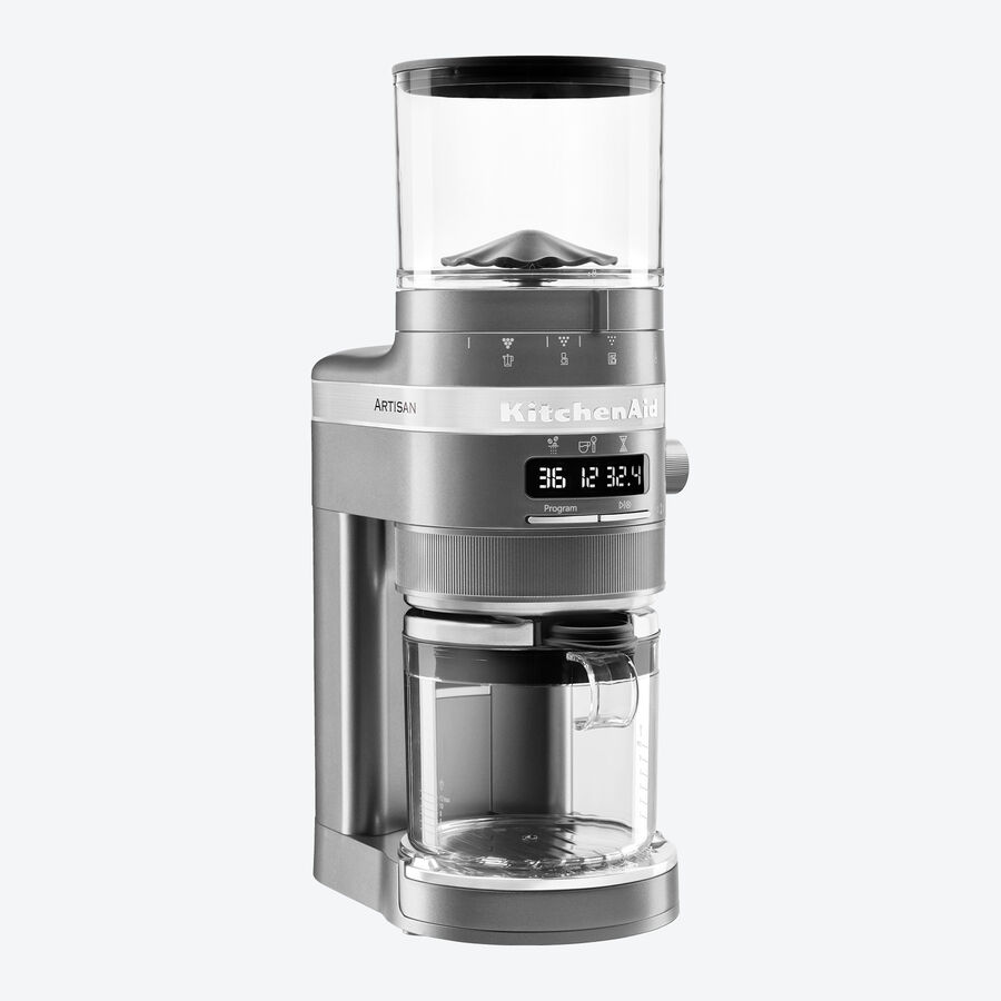 KitchenAid Kaffeemhle mahlt mit 70 Einstellungen przise fr jede Brhmethode