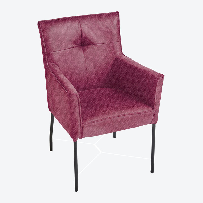 Klassischer Armlehn-Sessel in zeitlosem Design, Polstersessel, Relaxsessel, Wohnzimmersessel
