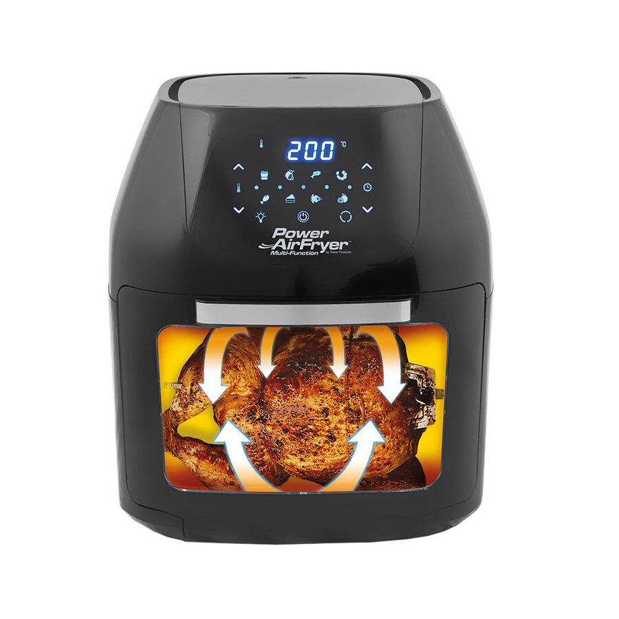 Kompakt-Air-Fryer: Nahezu fettfrei braten, backen und frittieren