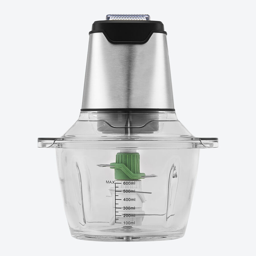 Mini Food Prozessor hackt, priert sekundenschnell Hartes bis Flssiges
