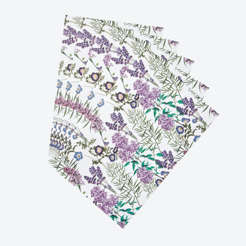 Mit Lavendel beduftetes Schrankpapier, Lavendel-Serie, Duftserie, Duft-Set Lavendel