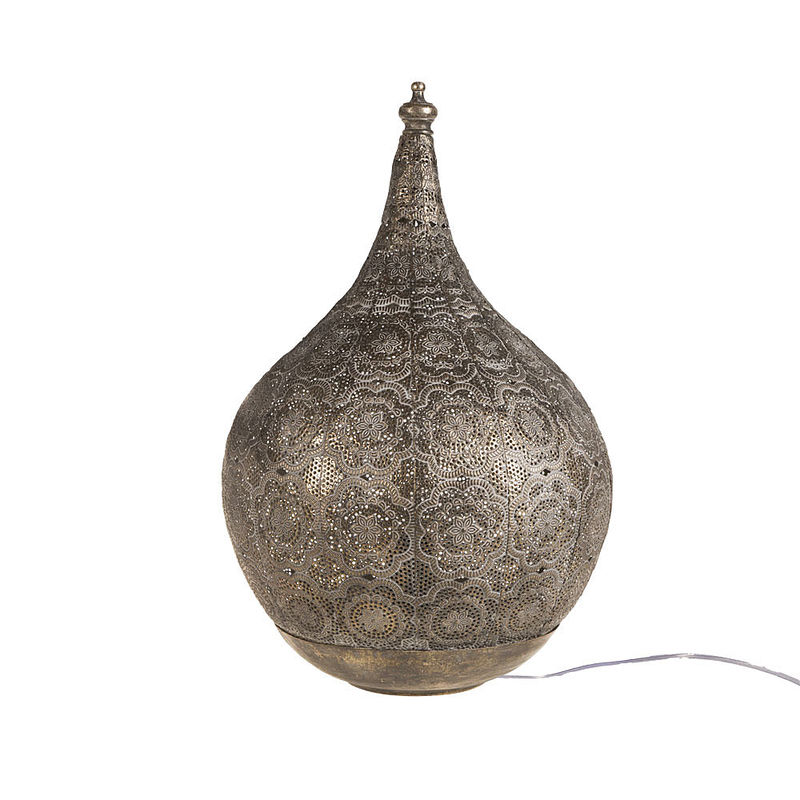 Orientalische Tischlampe: Handgefertigte Lampen vermitteln den Zauber aus Tausendundeiner Nacht