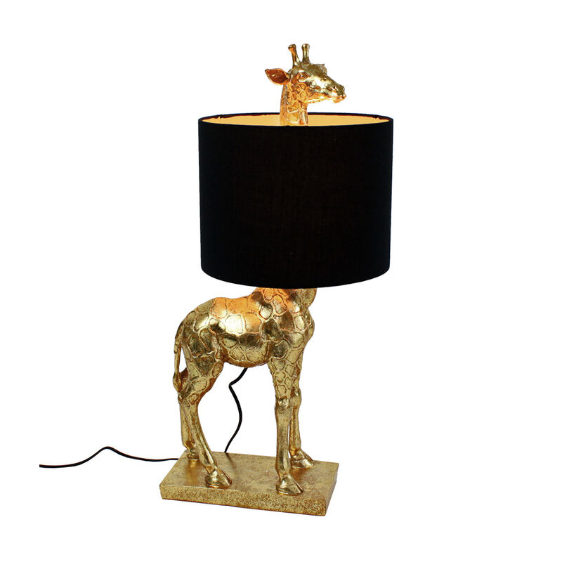 Originelle Giraffen-Tischlampe
