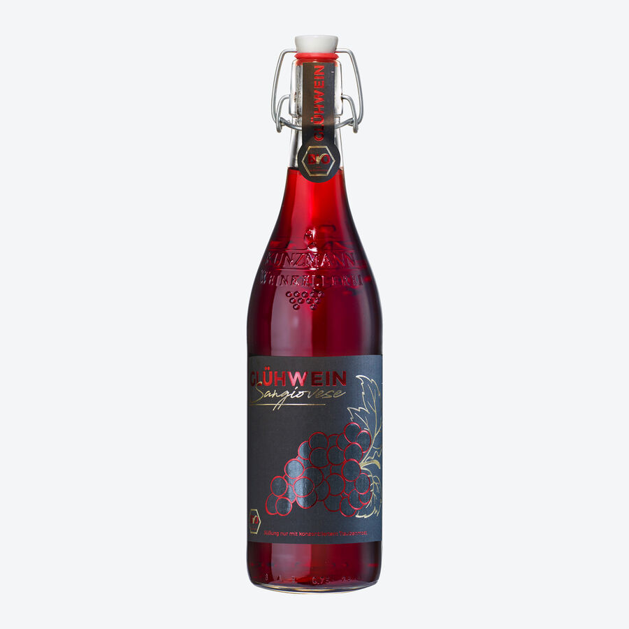 Roter BIO-Glhwein aus toskanischem Sangiovese