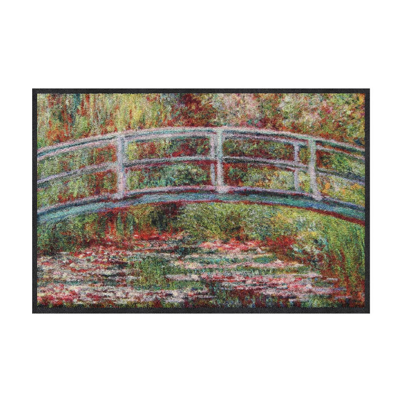 Stilvolle Sauberlaufmatte mit Motiv von Claude Monet