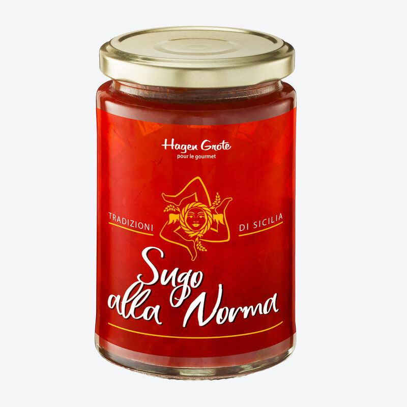 Sugo alla Norma: Sizilianische Tomatensauce mit Auberginen