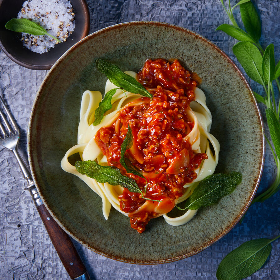 Tagliatelle al rag di Cinghiale (Wildschweinragout)