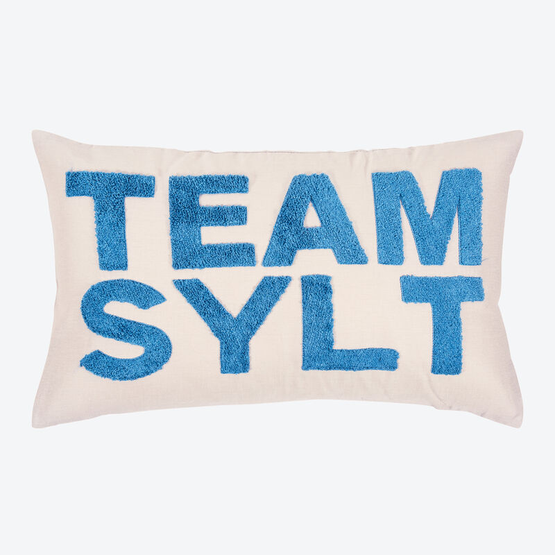 Team Sylt Maritime Kissenhülle, Kissenbezug, Landhausstil Kissen für Sylt-Fans