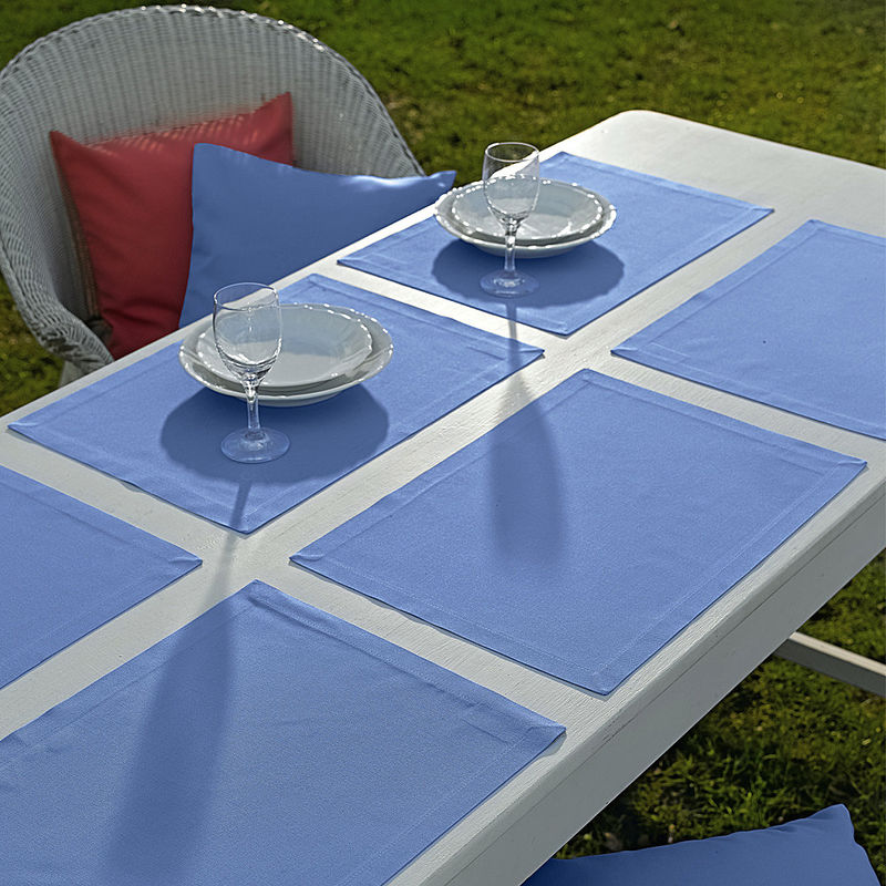 Tischsets: Wetterfeste, fleckenabweisende Garten- und Terrassen-Tischwäsche