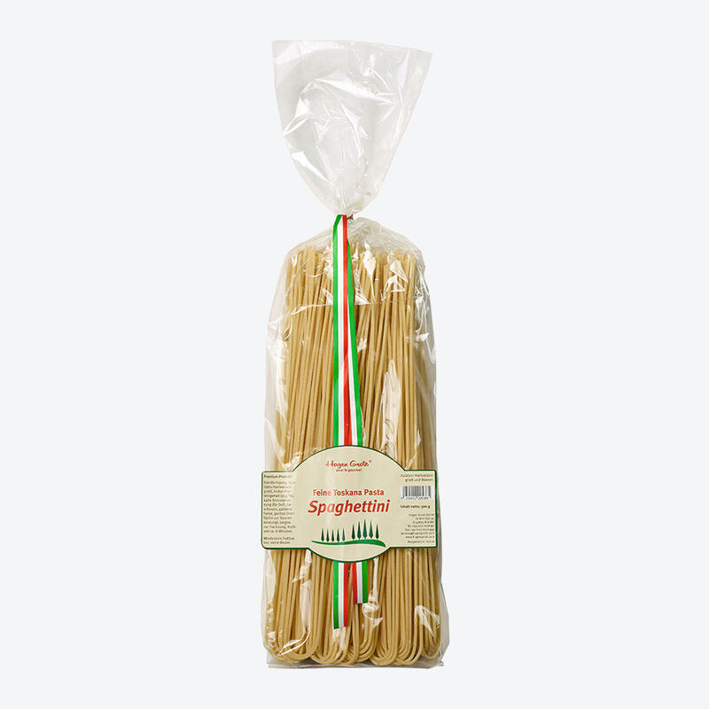 Traditionelle Toskana-Bronzepasta: Spaghettini